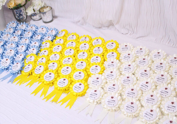 |ロゼットリボン専門店｜胸章リボン・アワードリボン・リボン徽章・記章・式典用リボン・リボンバラ・来賓リボン・表彰リボン・式典リボン・賞リボン