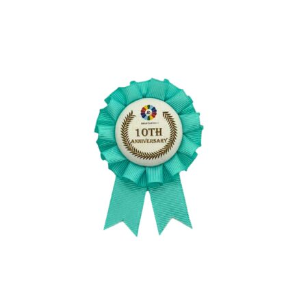 グログランロゼット　シングル　Sサイズ　イラストあり